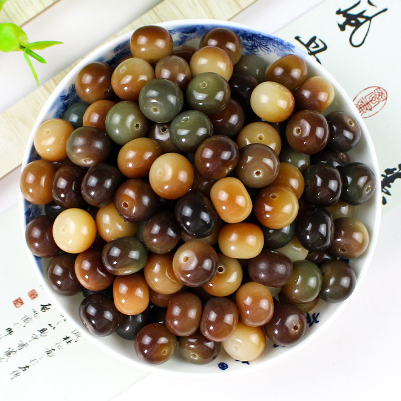 [100-느슨한 구슬] 사과 10*13MM 둔황