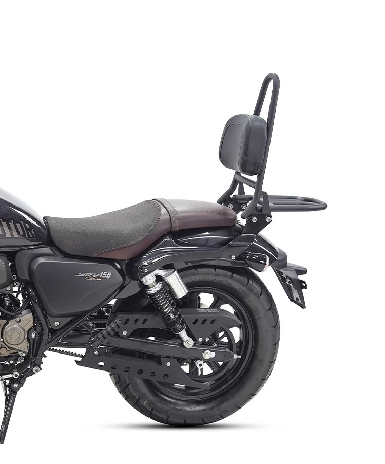 Muscle car Wolf is suitable for Qianjiang flash 150 backrest modification tail shelf tail rear tail frame curved bow back-to-back