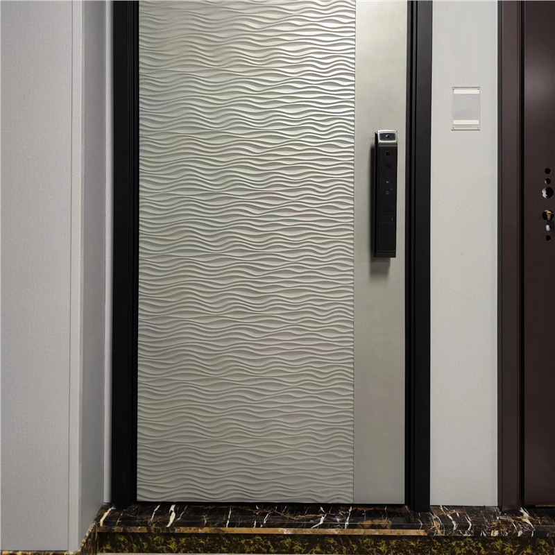 Tablero geométrico 3D, tablero corrugado de pu, ladrillo de arte tridimensional, piedra cultural, pared de fondo de piel de piedra de pu, material ligero, tablero ondulado