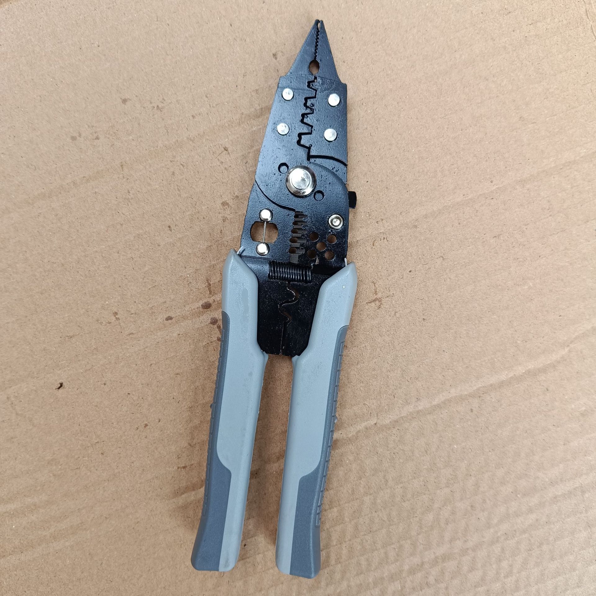 多功能压线钳插簧夹线端子压接钳电工专用剥压线钳万用接线手动钳