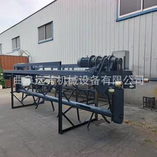 小型养殖场有机肥设备 鸡粪发酵槽式翻抛机厂家 自动遥控翻抛机