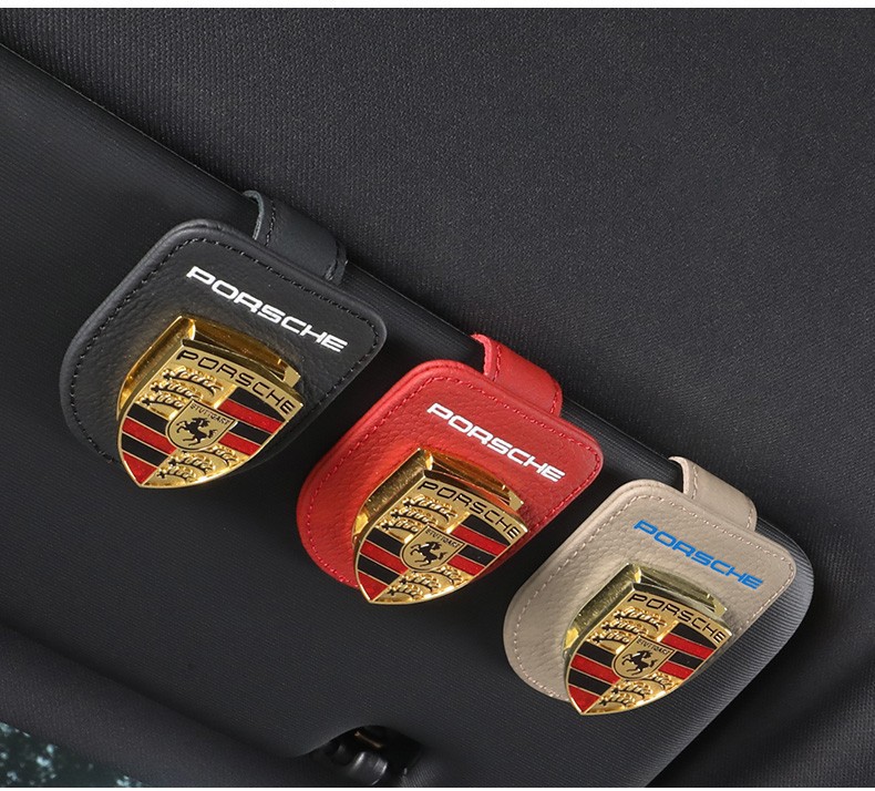 Car Glasses Clip Multifunctional Car Supplies Car Sun Visor Storage Sunglasses Sunglasses Holder Bill Card Clip