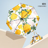 Macaron 50 % off and six -bone umbrella sunscreen parasol 50 % off eight shares folding rain rain gift advertisement logo spot