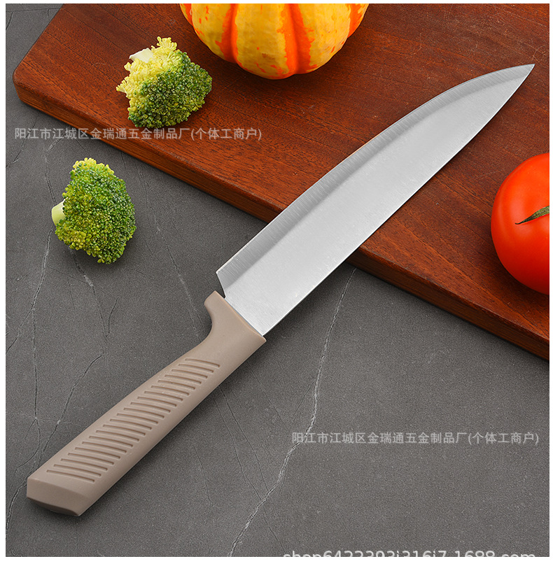 Export Stock Kitchen Knife Set Stainless Steel Knives Double-Sided Water-Absorbing Fruit Knife Peeler Combination Knife Set