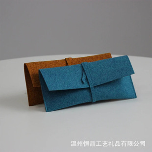 Manufacturer Customized Normcore Pencil Case, Small Pencil Case, Environmentally Friendly Felt Organizer, Strap Style
