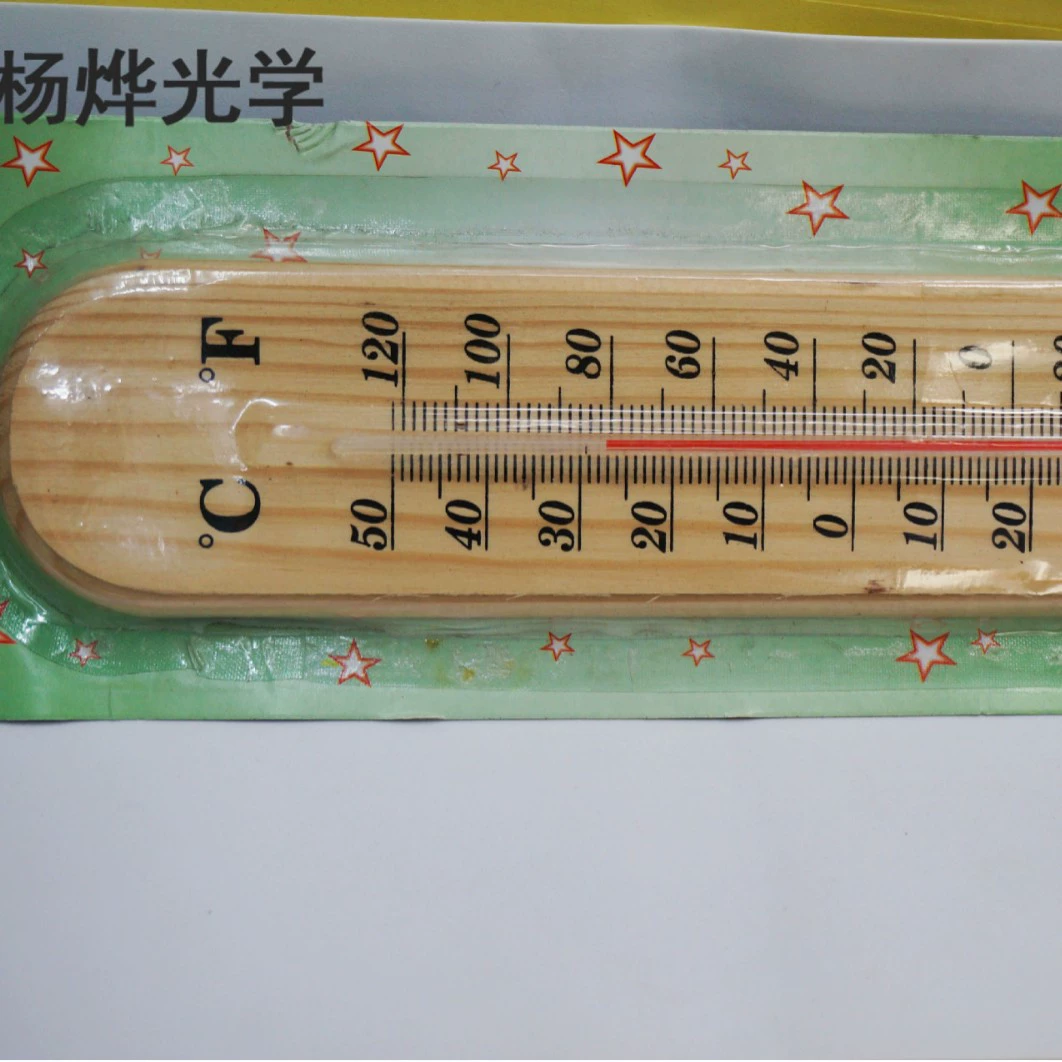 Деревянный термометр Домашний термометр Полукруглый термометр племенного животноводства склад садовый термометр