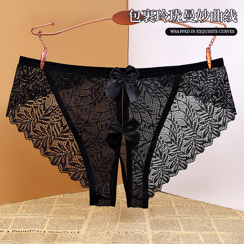 Yanbeiwei factory direct-sale underwear women's high-looking pure sexy lace hollow-out plus size women's briefs 574 Yanbeiwei factory direct-sale underwear women's high-looking pure sexy lace hollow-out plus size women's briefs 574