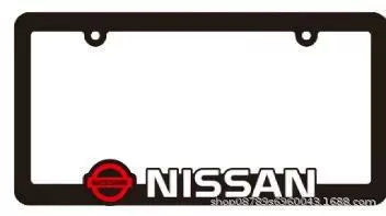 License plate holder/license plate holder: Amazon Best Selling Graffiti License Plate - nissan