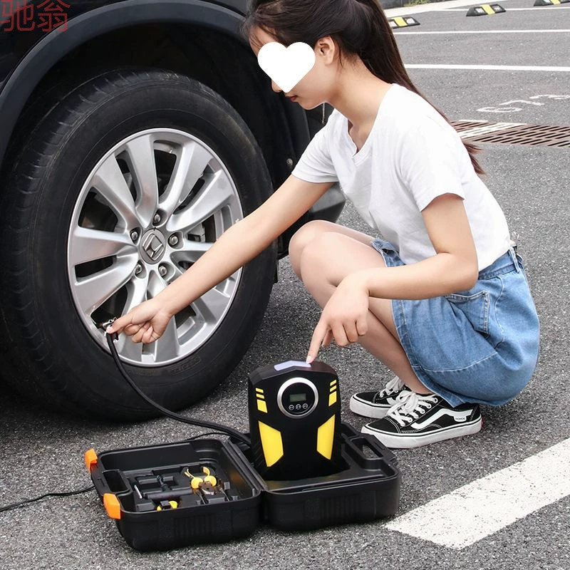 F6T [134 миллиона коллекций] Автомобильный надувной насос седан портативный автомобиль электрические шины многофункциональный 1