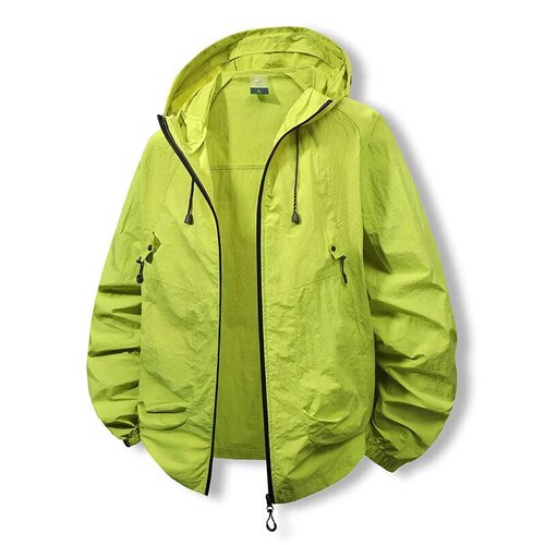 Limited-time unisex hooded sun protection clothing, summer lightweight loose breathable ice silk quick-drying outdoor sports beachwear
