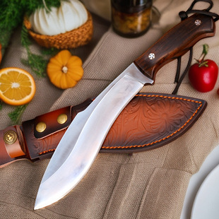 E-commerce best selling Yangjiang factory patrol mountain 65# high manganese steel sharp straight knife field survival straight knife durable straight knife
