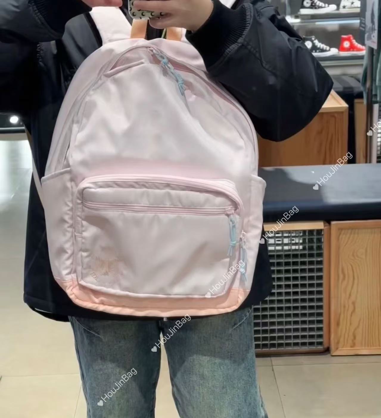 가로 풀 코랄 핑크(새로운 스타일)