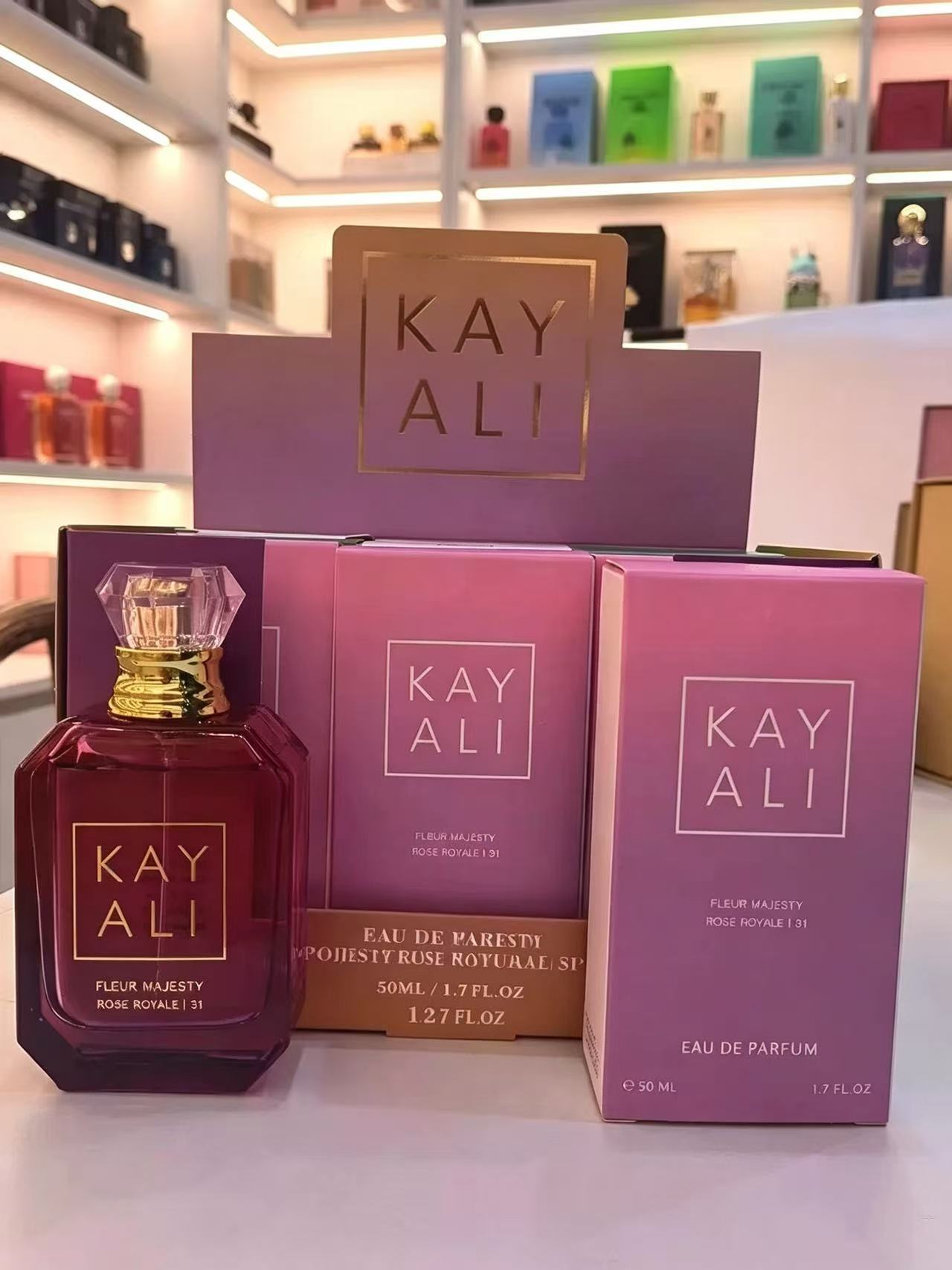 Muestras transfronterizas de fragancia de Oriente Medio Kayaly comercio exterior árabe mini fragancia duradera fábrica directa al por mayor