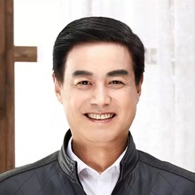 中年男士真发假发短发中老年假发男爸爸帅气逼真发型真人发丝头套
