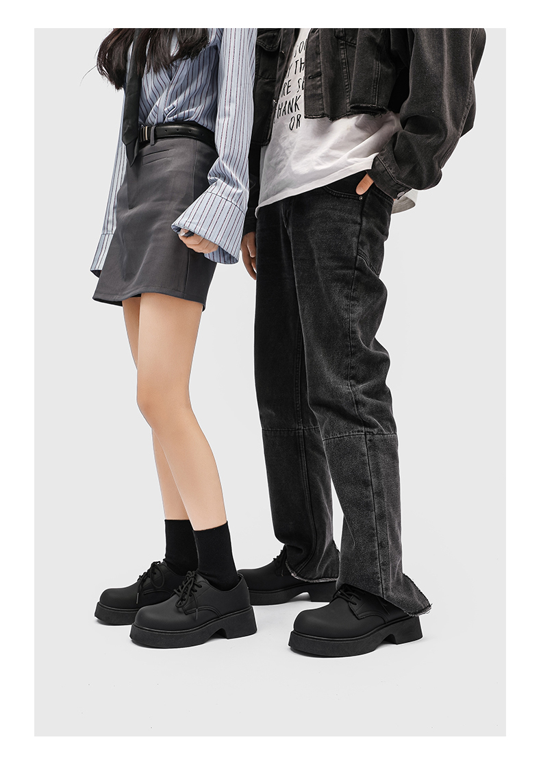 ShoeVault Été 2024 Nouvelles chaussures en cuir Wenzhou pour hommes, derby décontracté à bout large, style japonais élégant, sensation haut de gamme_voghion.com