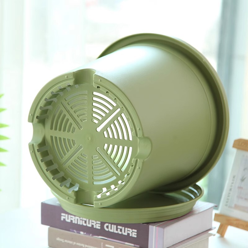 四季控根树脂花盆家用加厚耐用月季种植花箱矮胖青山塑料花盆批发|undefined