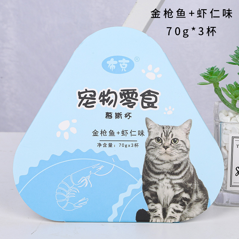 Booker cat snack mousse taza 70g al por mayor spot para gatos adultos y jóvenes suplementos de nutrición para gatos alimento húmedo para gatos alimento para mascotas snack