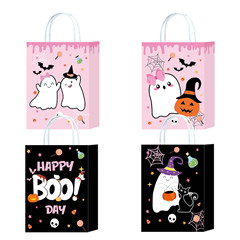 アマゾンのハロウィーンかわいい小僧プレゼント紙袋日パーティーショッピングプレゼント紙袋アクセサリー手提げ紙袋