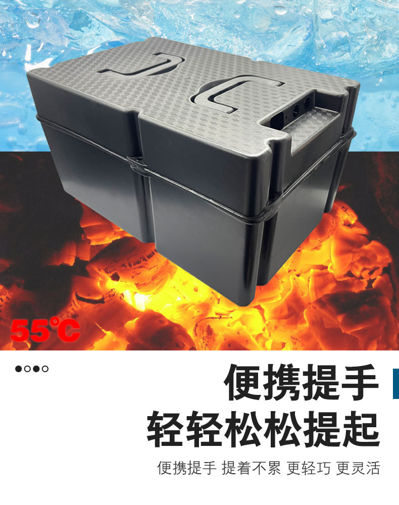 Electric tricycle electric tricycle battery 60 portable plastic shell 48 battery 20 universal thick box