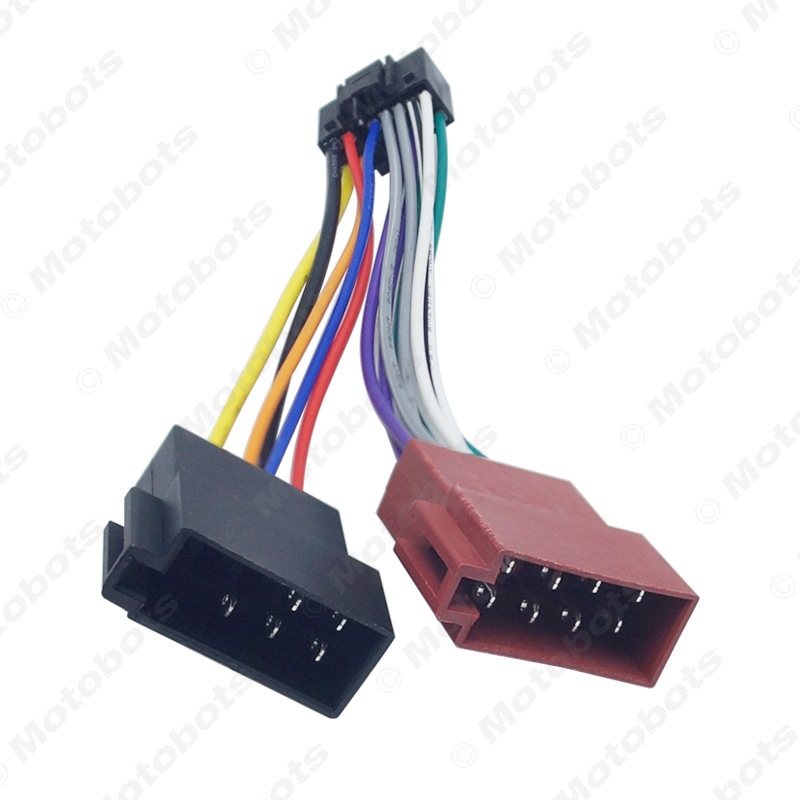 适用于Kenwood 健伍PI100 ISO  CD机16Pin电源尾线改装喇叭转换线