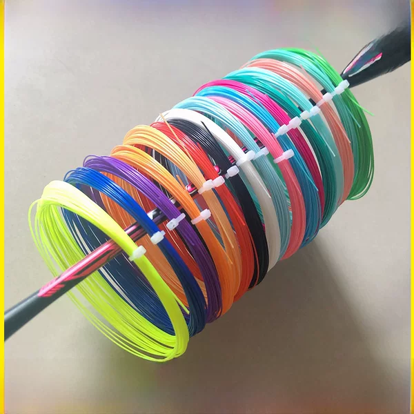 Badminton line 65 badminton racket line mesh line 0.7mm high pound resistant high elastic training bulk factory wholesale