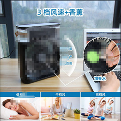 五孔噴霧風扇USB桌面加濕電風扇迷你學生宿舍靜音循環風扇空調扇