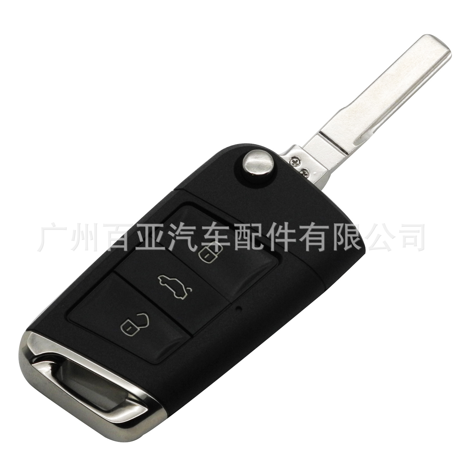 Suitable for Volkswagen 3-key golf Skoda modified folding remote control car key shell replacement shell