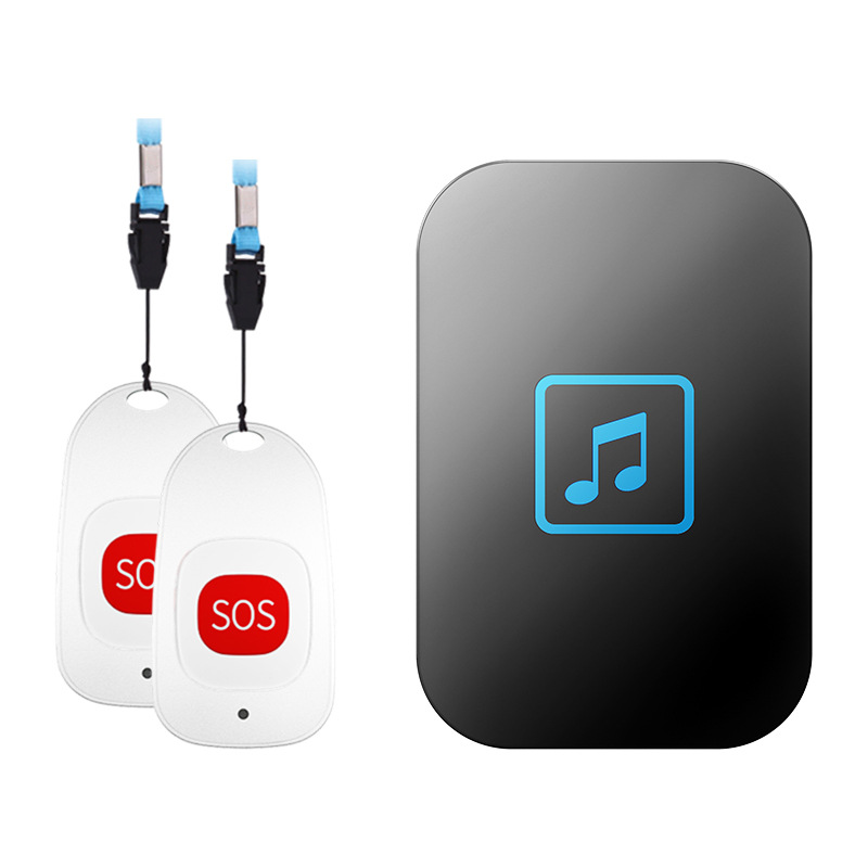 老人呼叫器无线一键呼叫紧急求救独居病人床头呼叫机看护铃呼唤叫