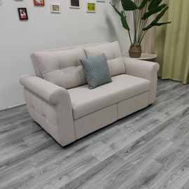 北欧羊羔绒公寓酒店客厅布艺款可拆洗多功能折叠双/三人位沙发床