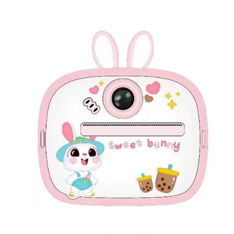 핑크+토끼 실리콘 커버