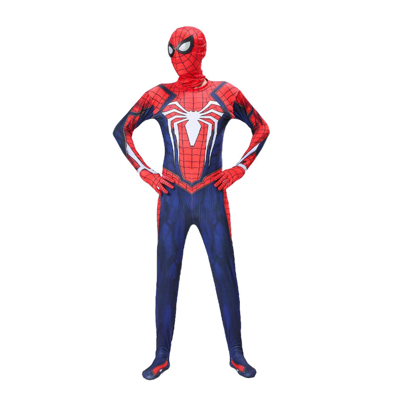 ハロウィンコス衣装黒子ヒョウジャンプスーツヘッドギアヴェノムスパイダーフルヒーローボディスーツグウェン|undefined