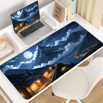 Stain-Resistant, Wear-Resistant, Easy to Care | Avtomobil döşəmə paspasları - lights-under-the-moon-3080cm-5mm-diatom-mud