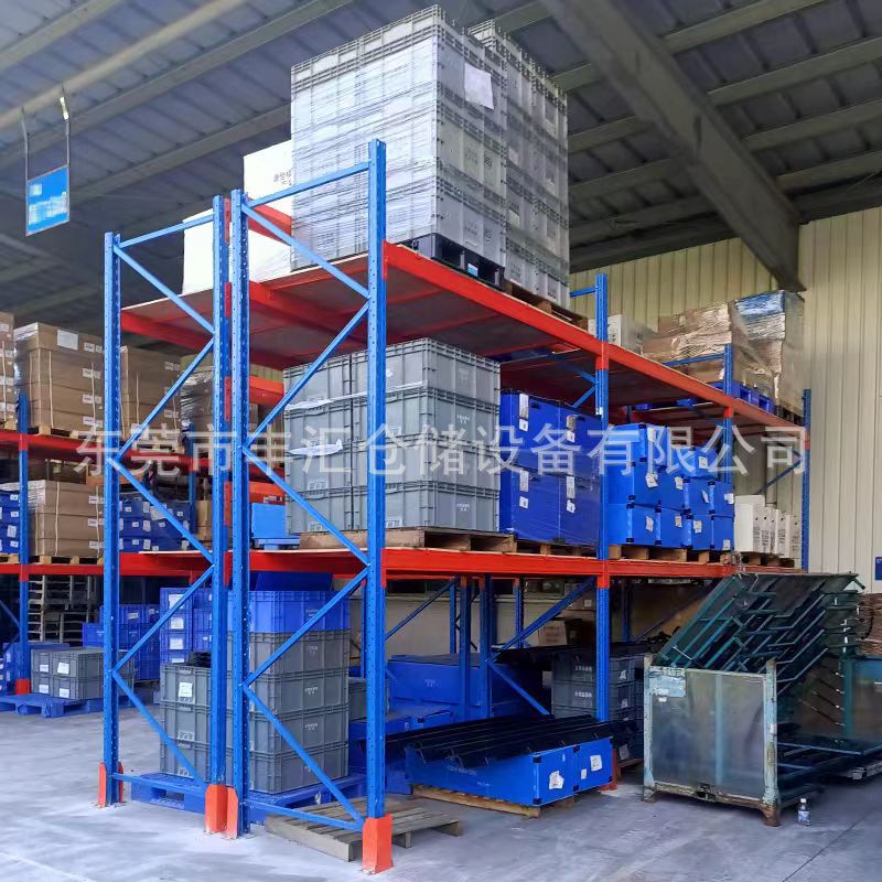 Warehouse Shelves, Multi-Layer Storage Racks, Heavy-Duty Storage Shelves, Storage Rooms, Supermarket Basement Garage Shelves