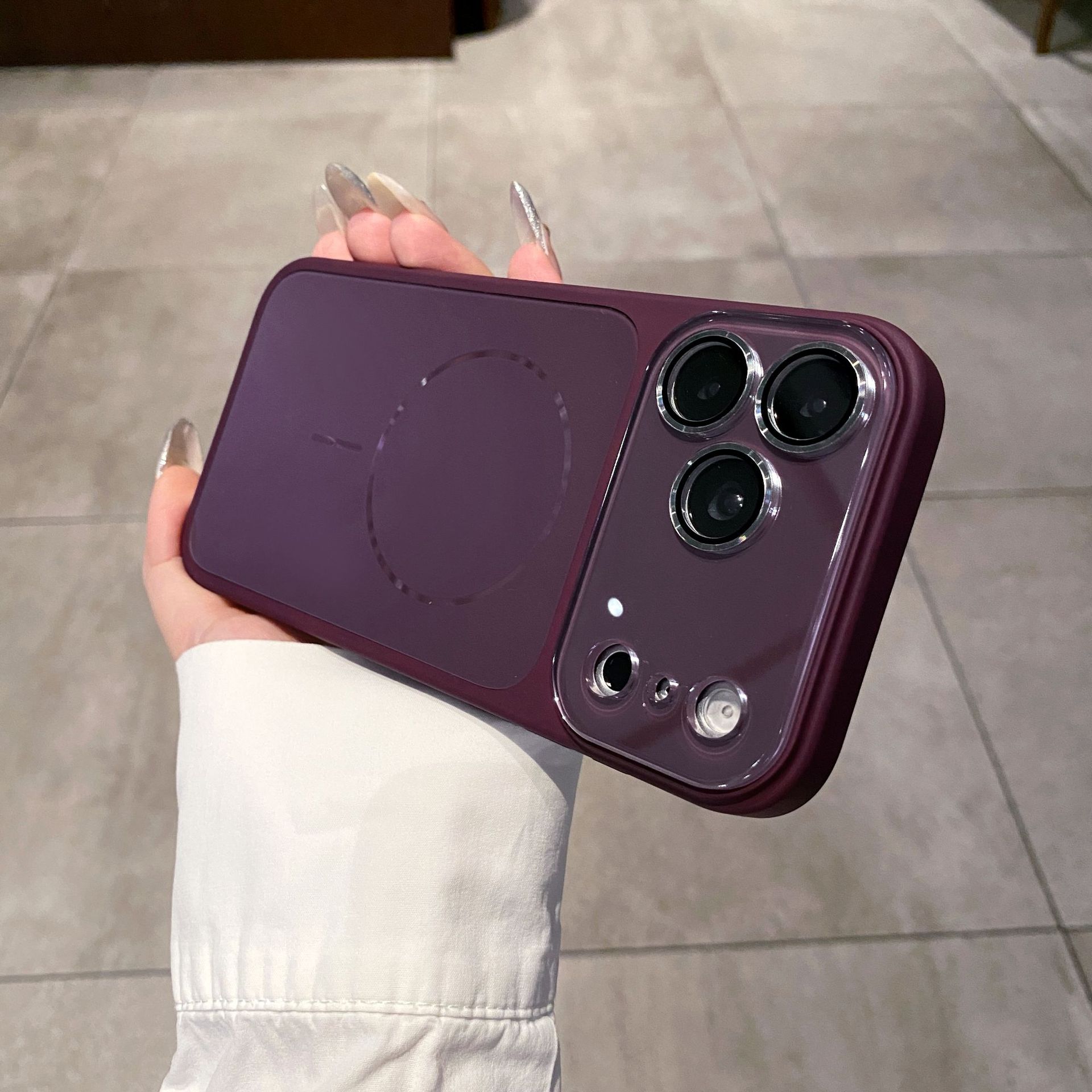Funda Magnética para iPhone 17 Pro Max y iPhone 16 de PC con Cobertura Completa y Antigolpes image 7