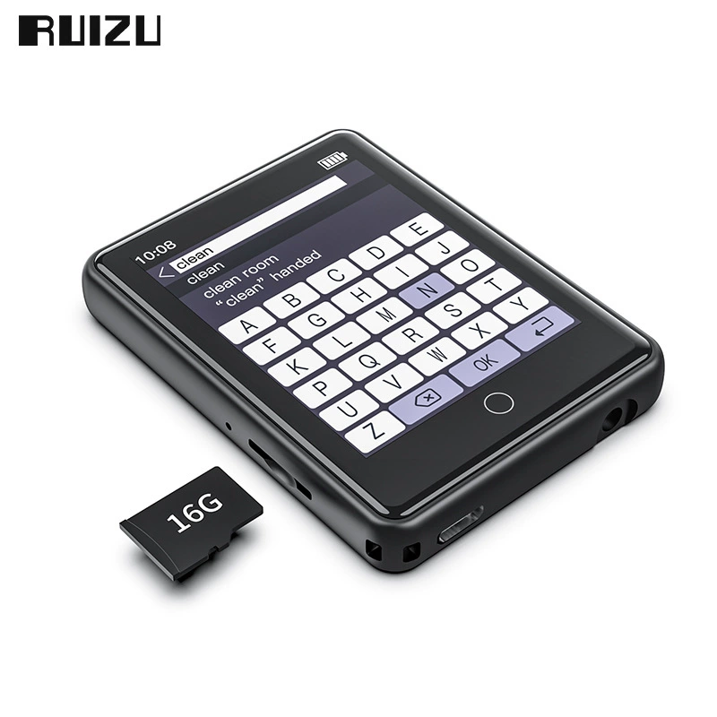 RUIZU/Rui M17 Bluetooth MP3 металл большой экран mp3/p4 прослушивание песен просмотр роман видео обучение английскому