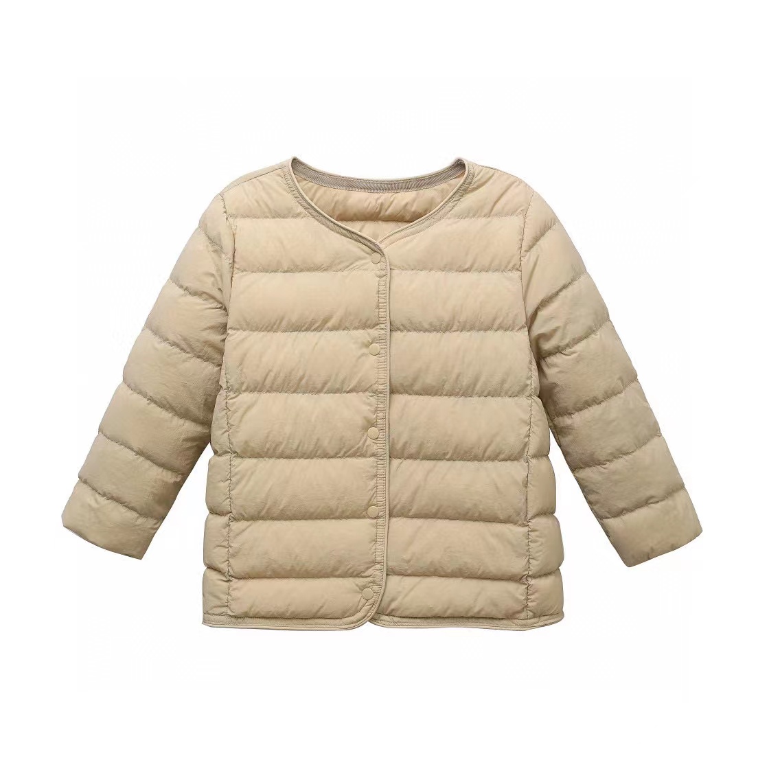 Simple Style Solid Color Nylon Boys Outerwear display picture 3