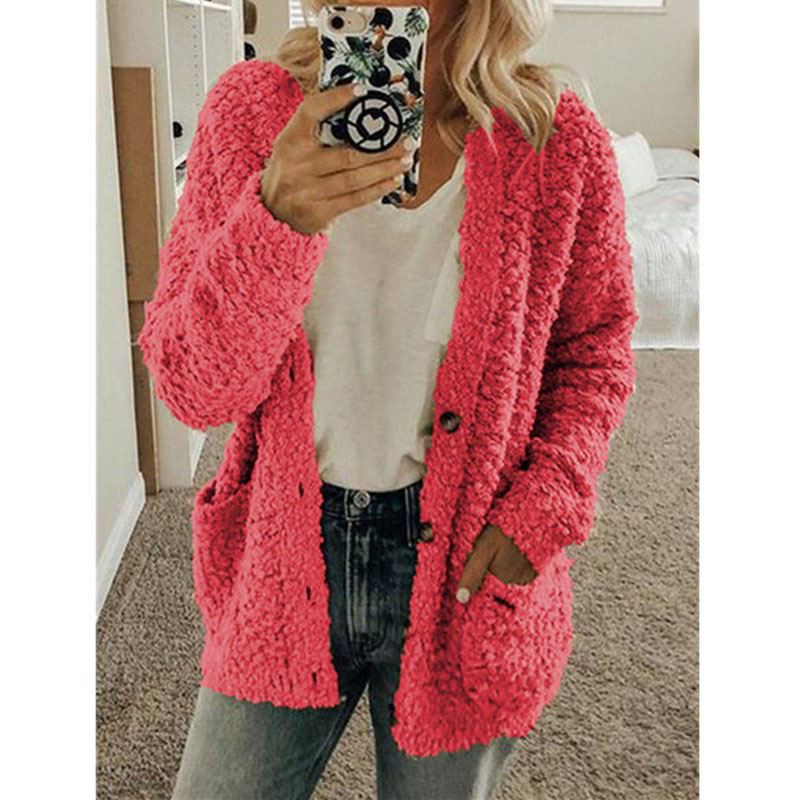 Women's Sweater Jacket For Autumn And Winter Casual Fashion_voghion.com