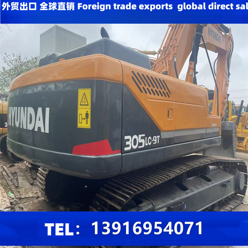 纯土方现代305二手Hyundai现代305LC-9T挖掘机