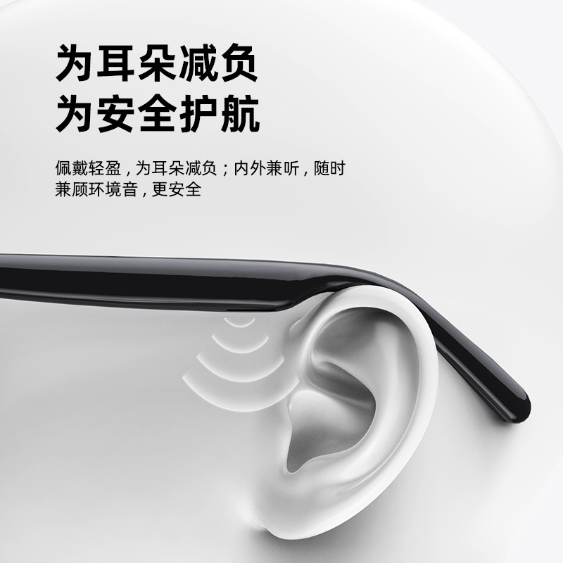 Transfronterizo ai traducción gafas magnéticas gafas bluetooth JK01 tecnología negra modelo privado bluetooth llamada música gafas bluetooth