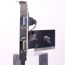 PCI串口卡DB9 台式机电脑内置PCI转COM 9针RS232 工控拓展卡