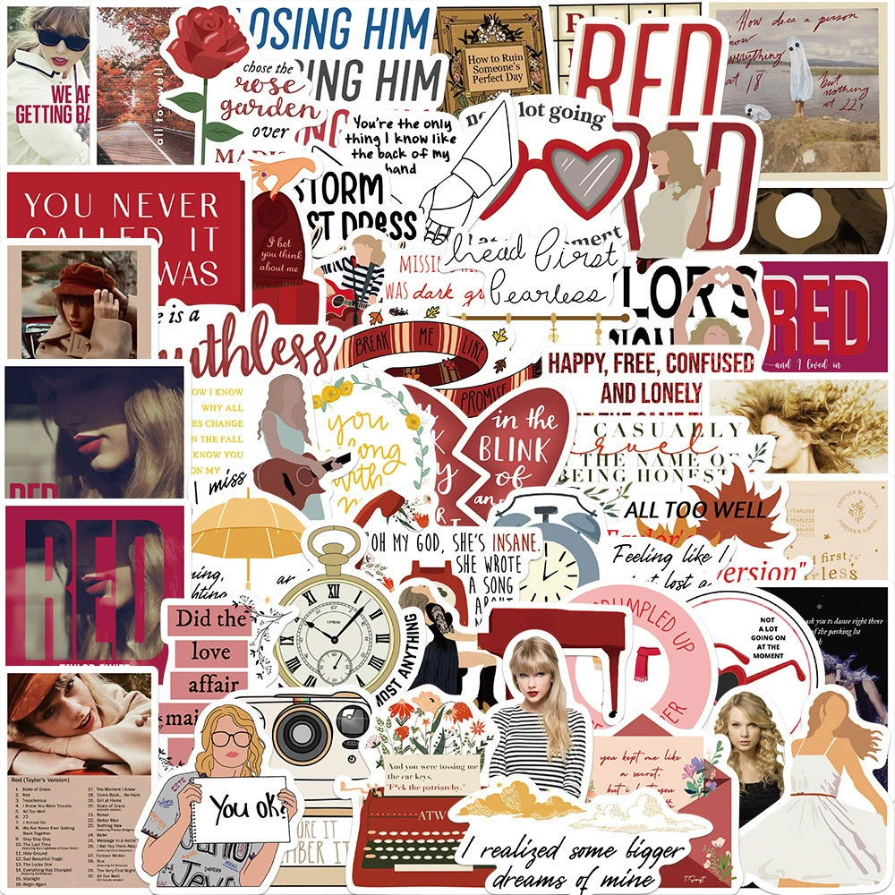550 Taylor SWIFT Mold Motor New Album Taylorus Veter Stick Paper European and American Star Sticker Mobile Phone