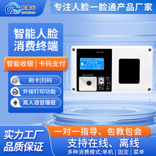 挂式扫码消费机 智能食堂刷IC卡扫码支付一体收费机饭堂打卡机