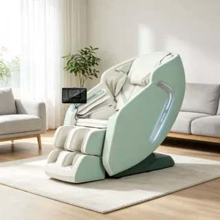 跨境出口高档按摩椅全身全自动太空舱双体型检测4D精钢机械手豪华