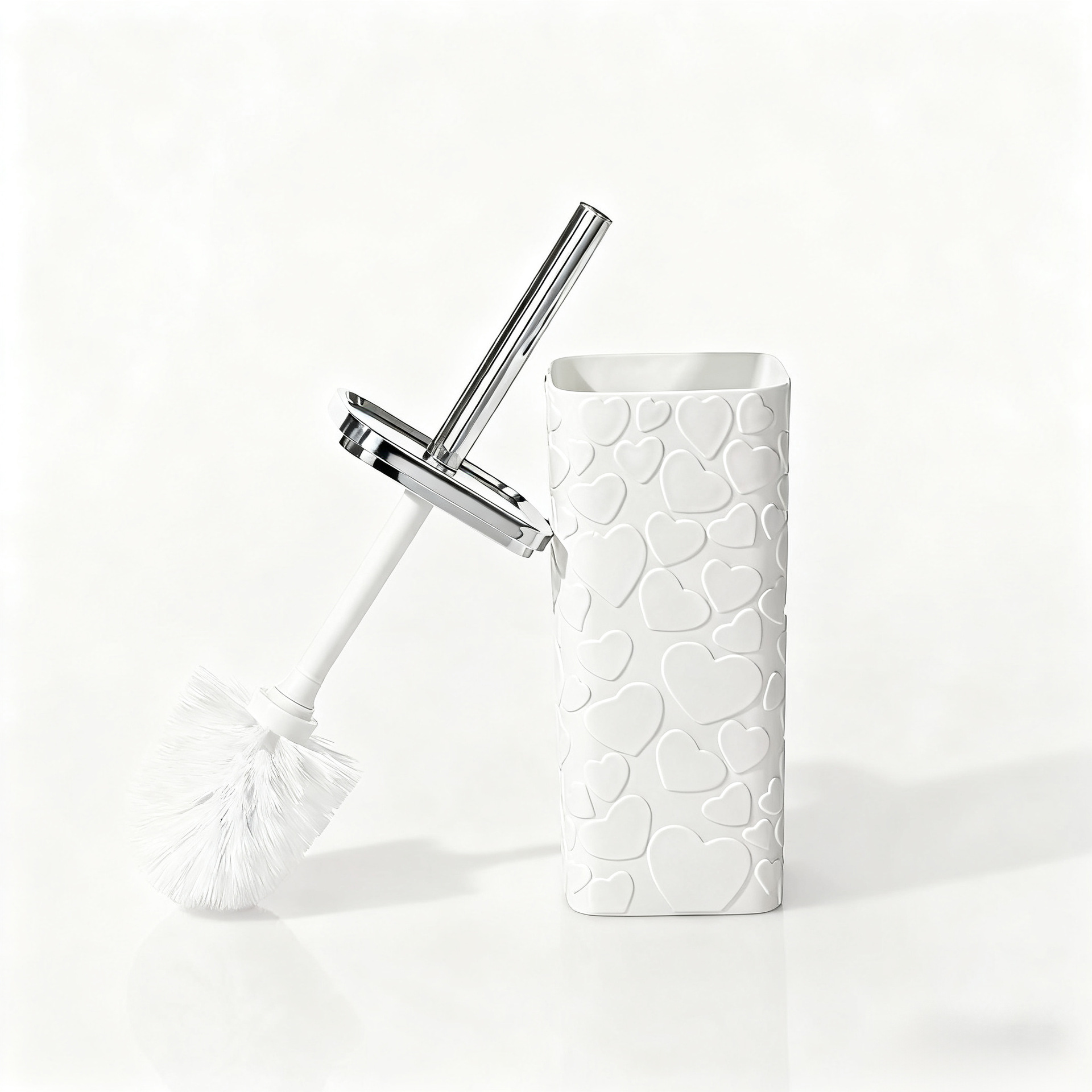 Regalos de baño cepillo de inodoro de baño limpio cepillo de inodoro de acero inoxidable cepillo de inodoro artículos de baño almacenamiento doméstico