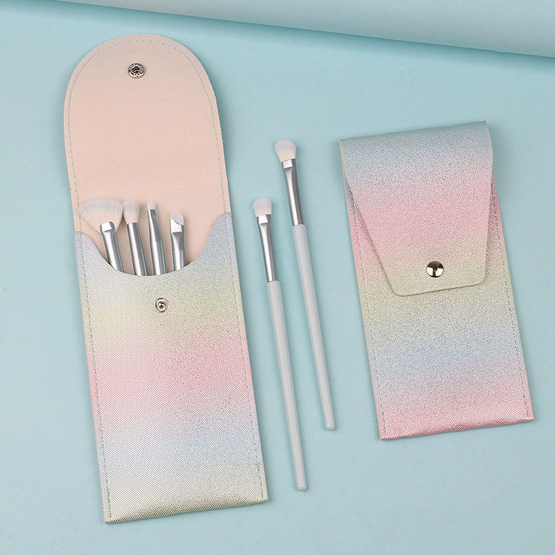 Makeup brushes bag, handheld eye shadow, brush, storage system, cosmetic bag, gradient, high-quality style
