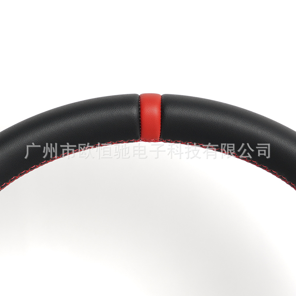 Cross-border hot sale is suitable for Audi RS 17 full leather red positioning line full leather car steering wheel assembly