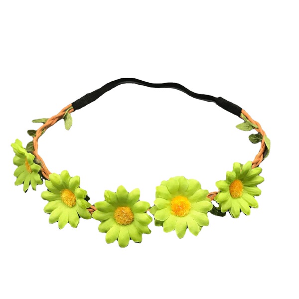 Cross -border hot selling 5 daisy flowers ring sunflowers hair bands…