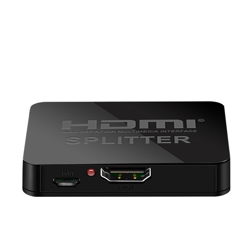 Hdmi分配器一分二4k一出二出ディスプレイ二画面同顕hdmiハイビジョンビデオスプリッタ|undefined