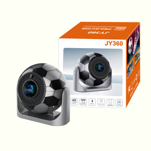 Cross-Border Popular Jy360 Football Projector Portable Home Projection Hd 1080P Dual-Band Smart Android 11