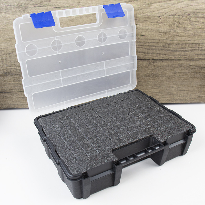 Защитная коробка для инструментов и деталей инструментов + 5-слойная сетка из жемчужного хлопка*ПП*жемчужного хлопка*0,5*290*228*66 мм